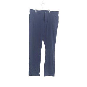 Weatherproof Vintage Mens Navy Regular Fit Pants 28x34 Cotton Blend